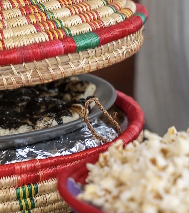 Bowl of Ethiopian popcorn